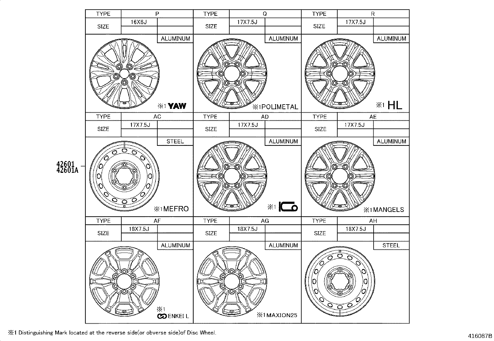 Thumbnail 2 for 42611-YP520