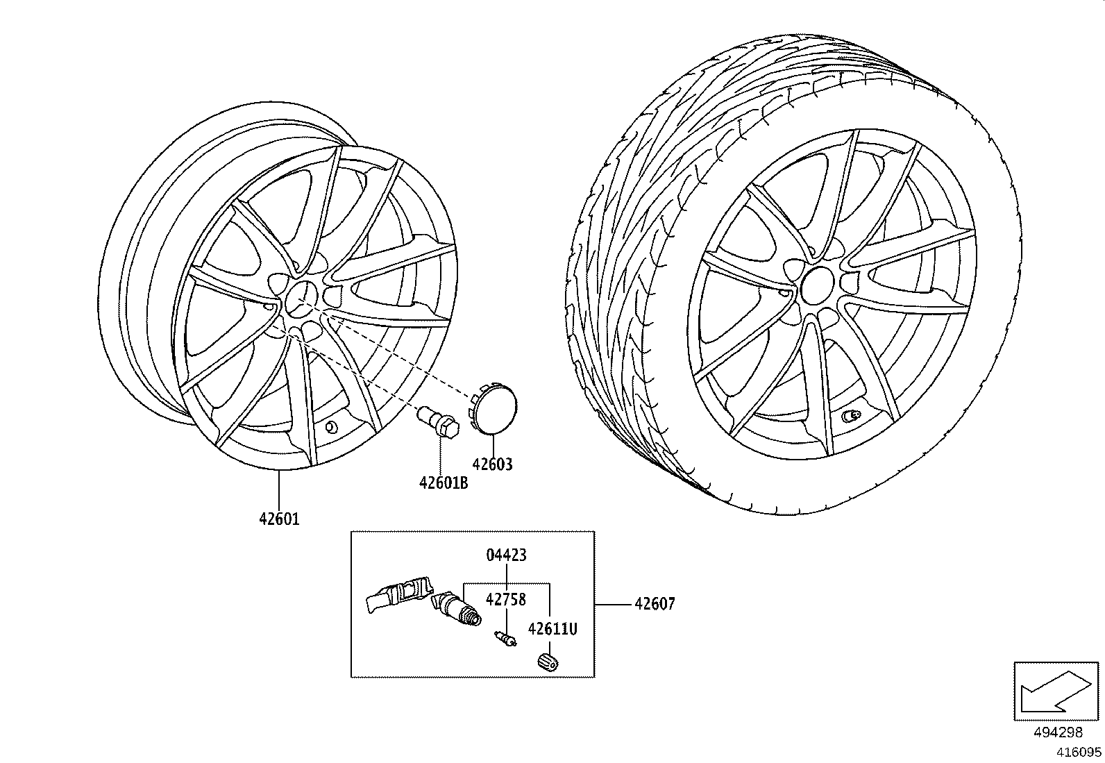 42611-WAA14 WHEEL, DISC product image