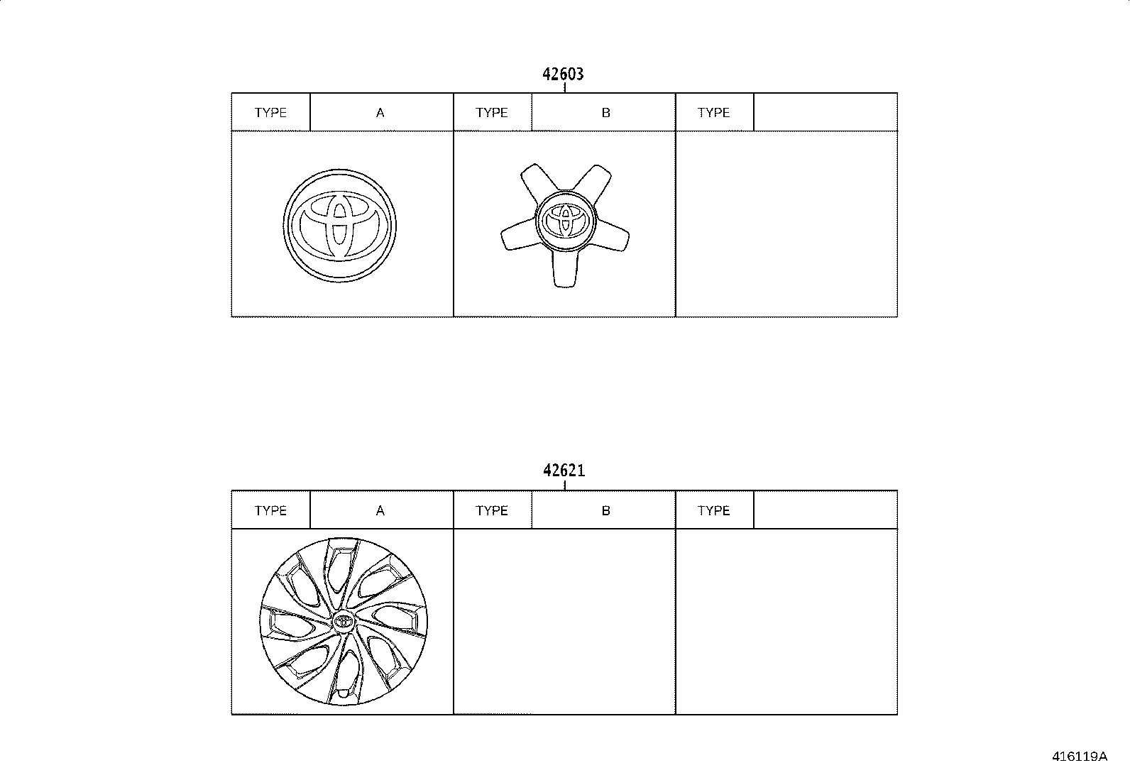 42611-YYB40 WHEEL, DISC product image