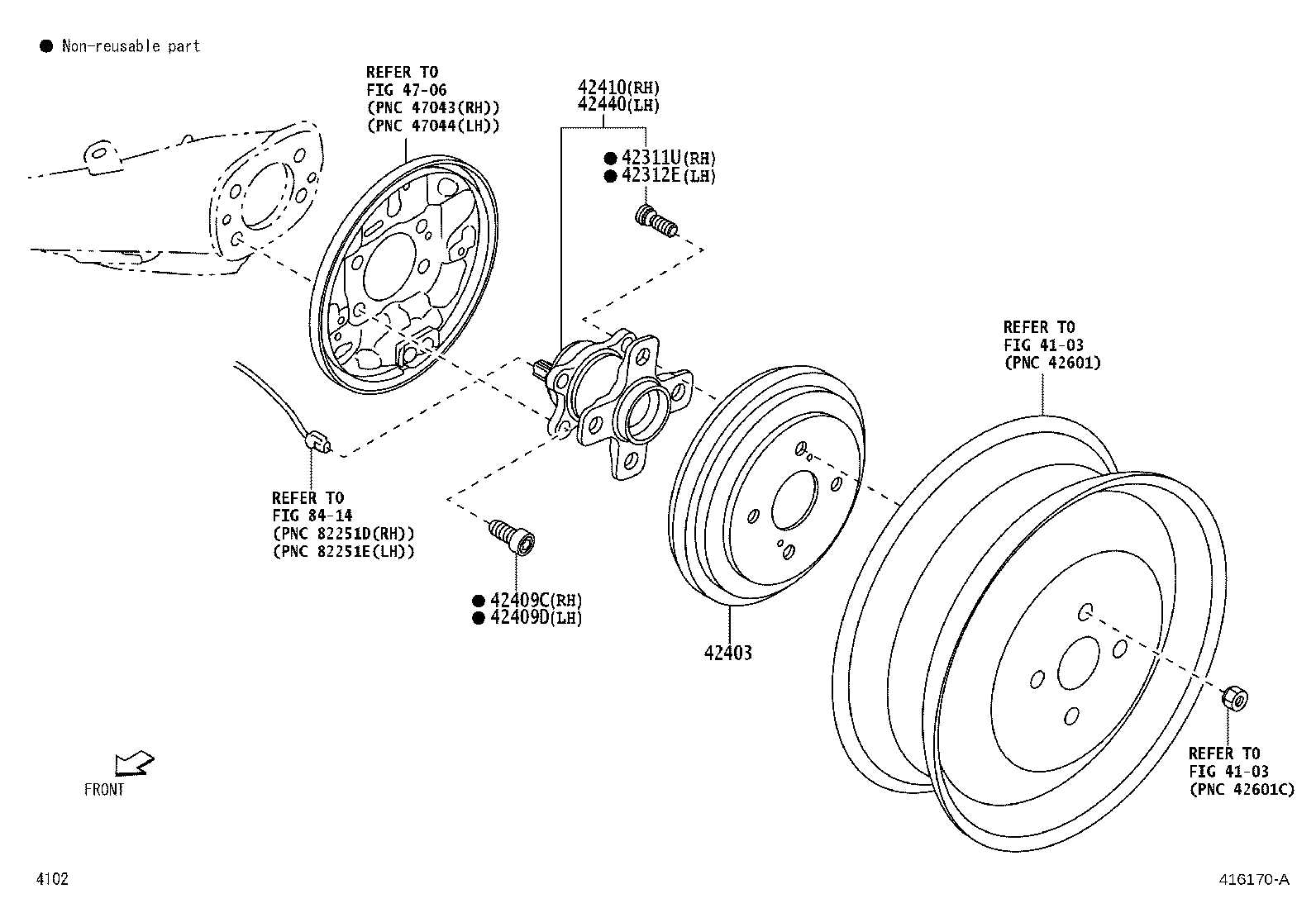 90049-12062 BOLT, HUB (FOR REAR AXLE RH) product image