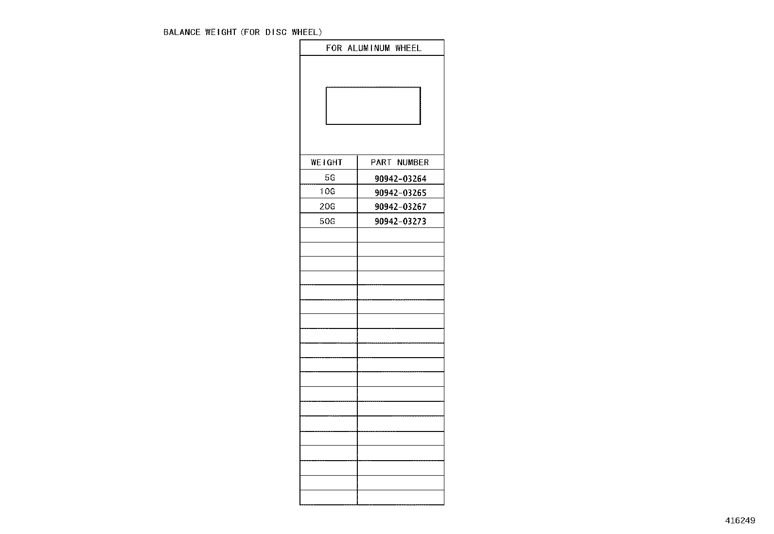 42611-47560 WHEEL, DISC product image
