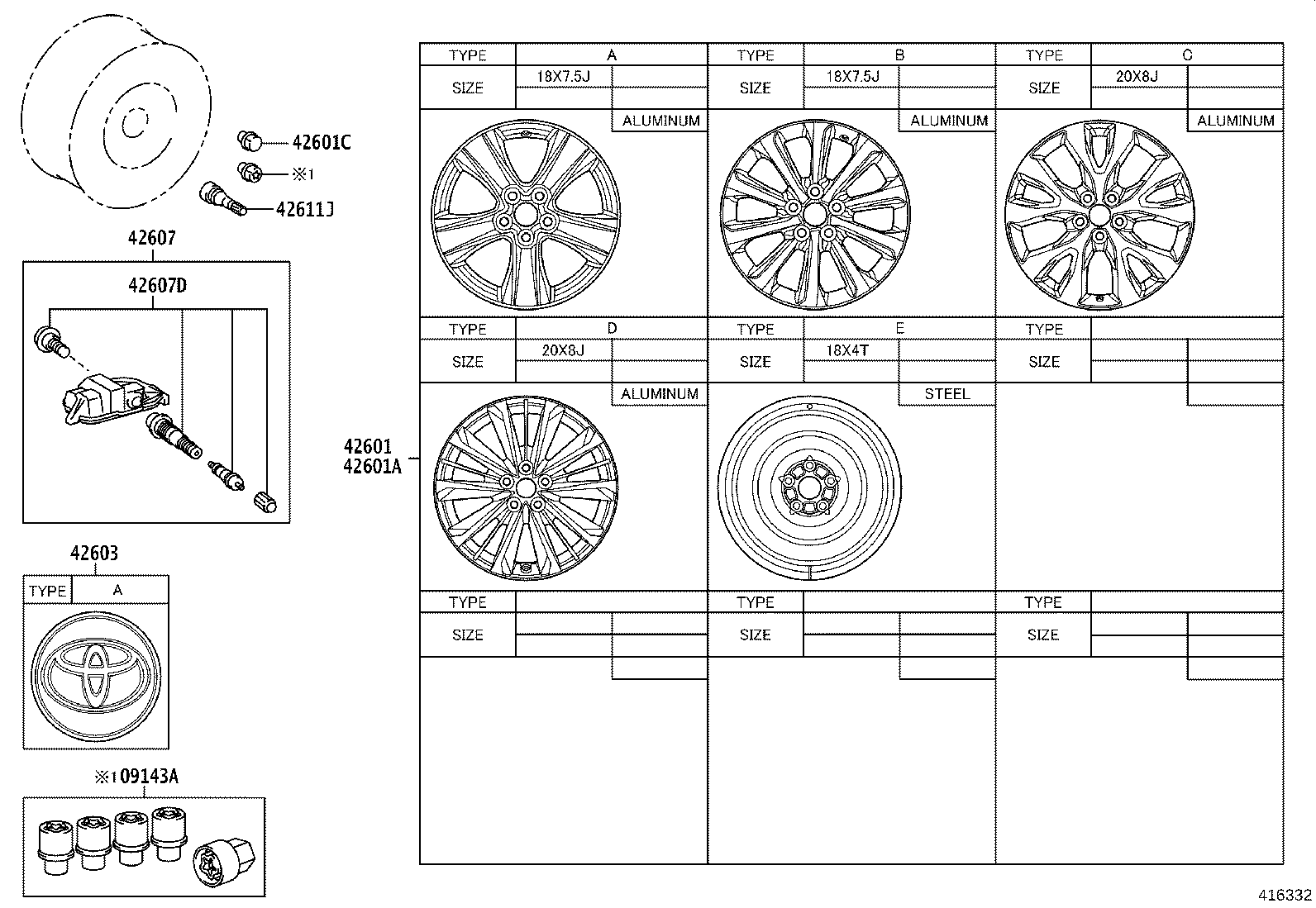 09143-YY130 Toyota Reference Part product image