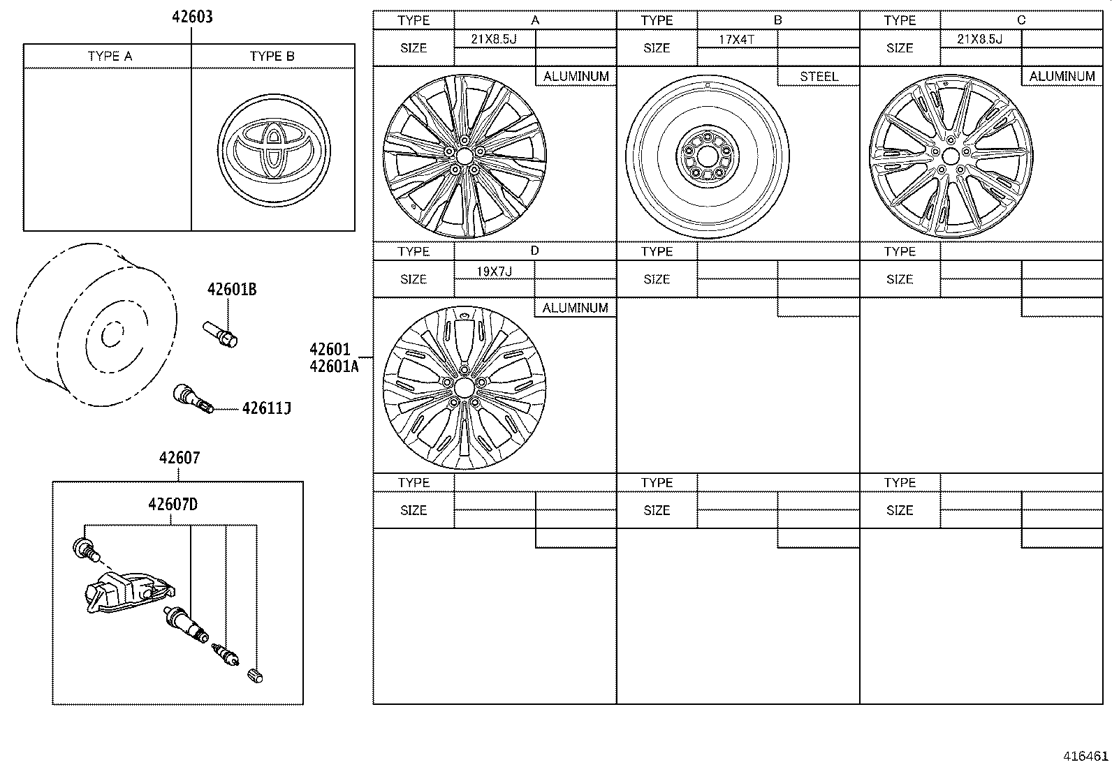 42611-30L50 WHEEL, DISC product image