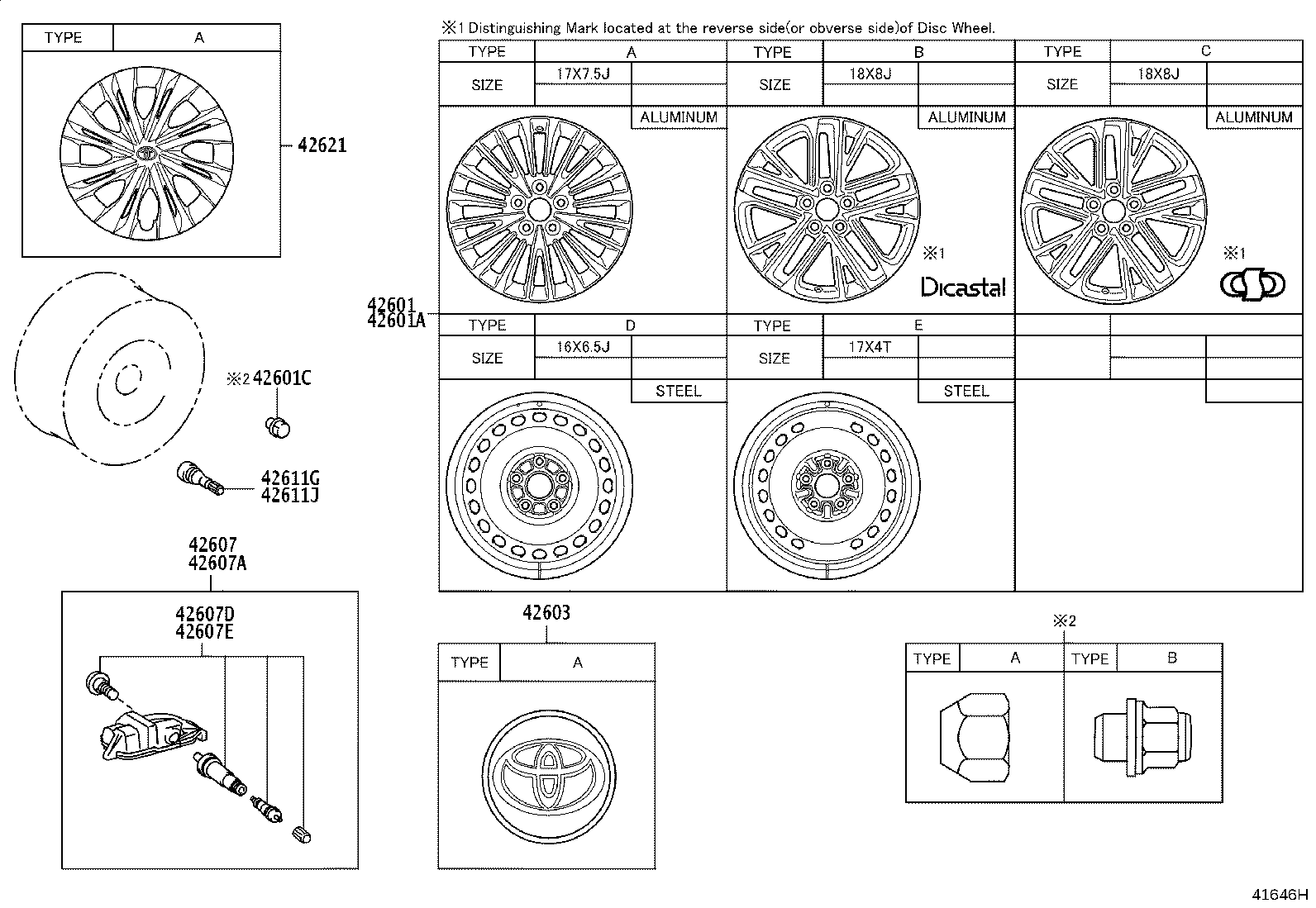 42602-28440 CAP, WHEEL product image