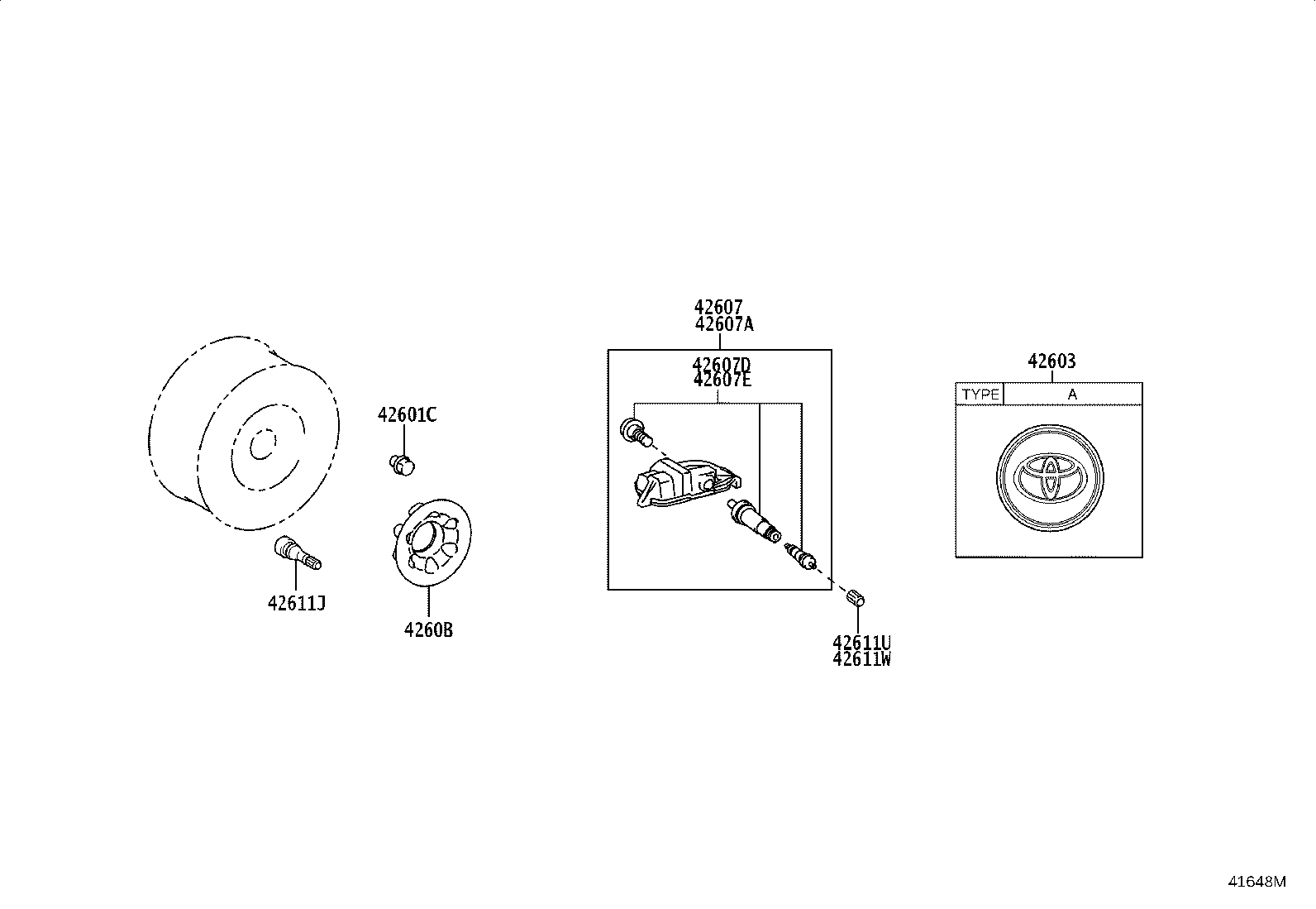 42611-35680 WHEEL, DISC product image
