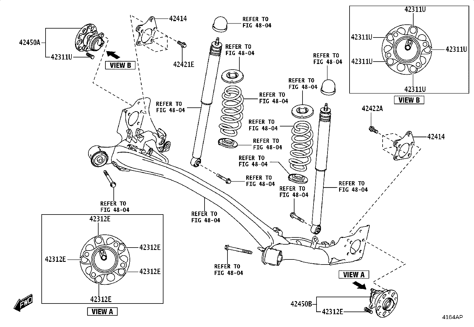 42113-WC003 PLATE, REAR AXLE HUB product image