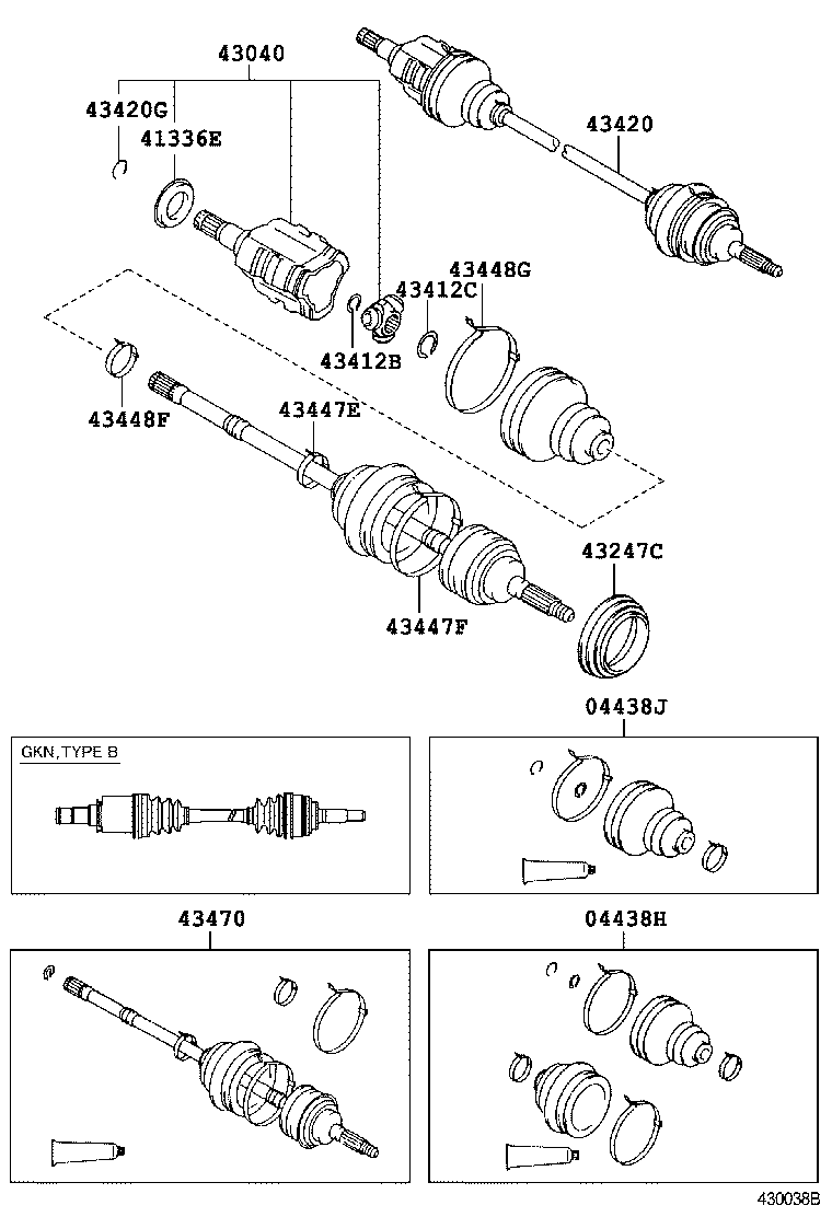 Thumbnail 2 for 43410-06150