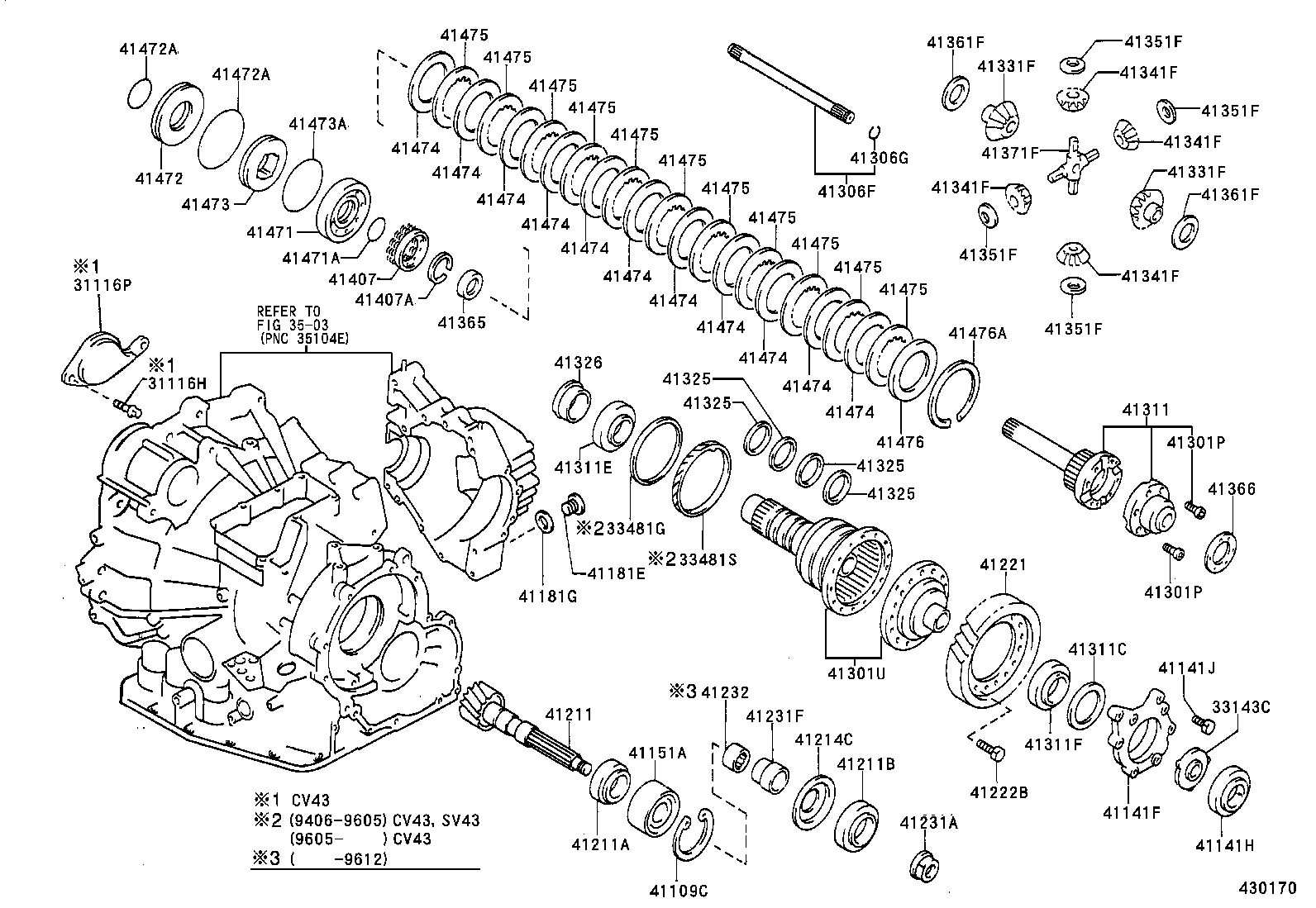 41221-32140 GEAR, FRONT DIFFERENTIAL RING product image