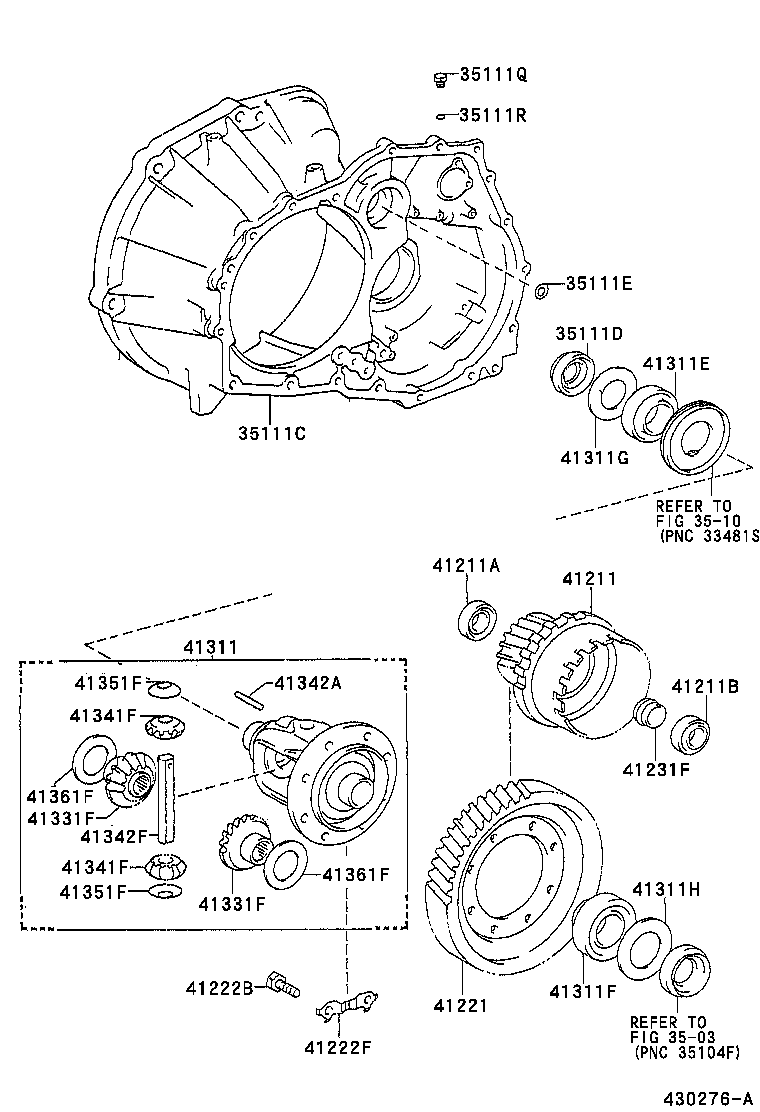35105-10014 HOUSING, TRANSAXLE product image