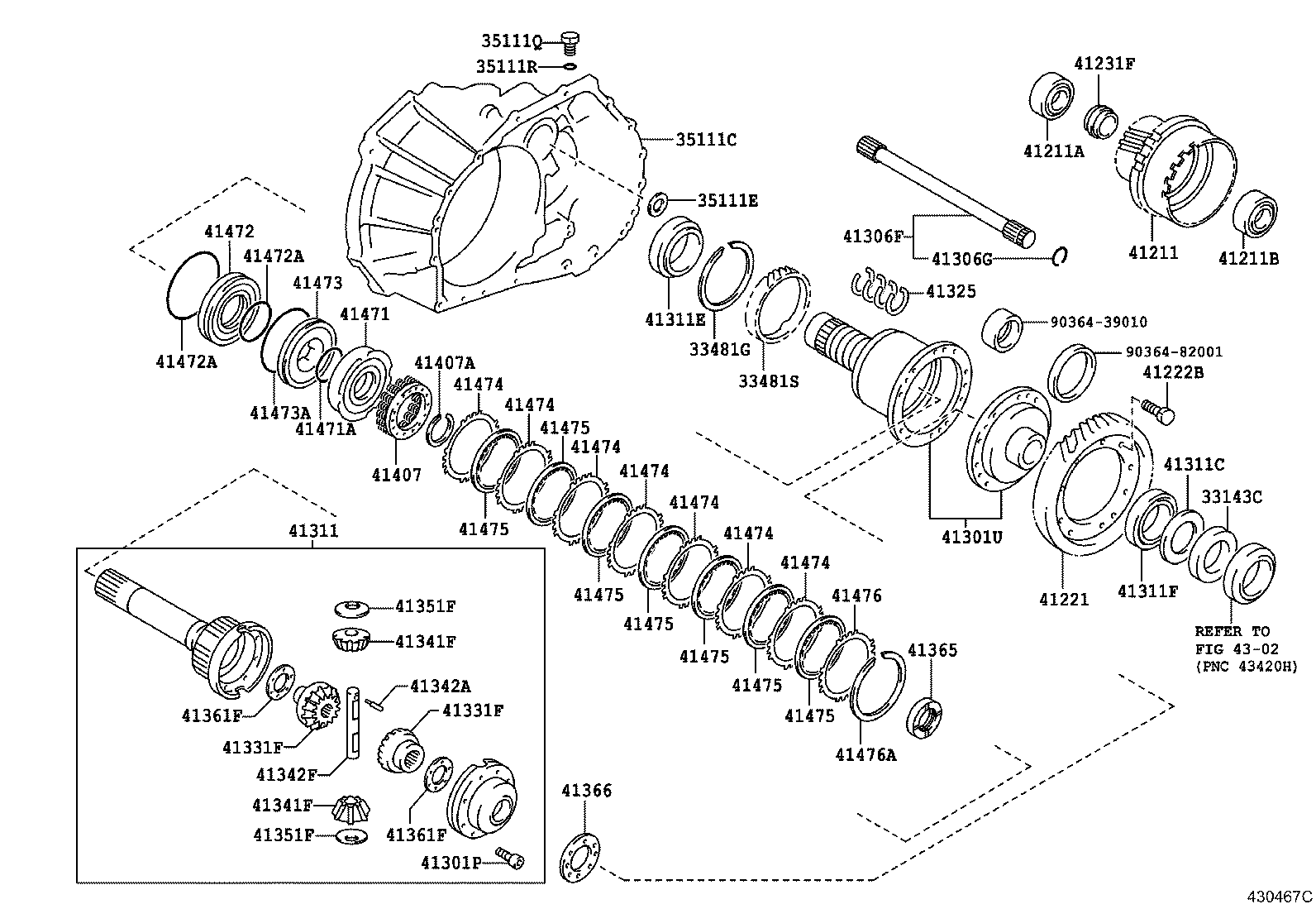 33481-42041 GEAR, SPEEDOMETER DRIVE (MTM) product image