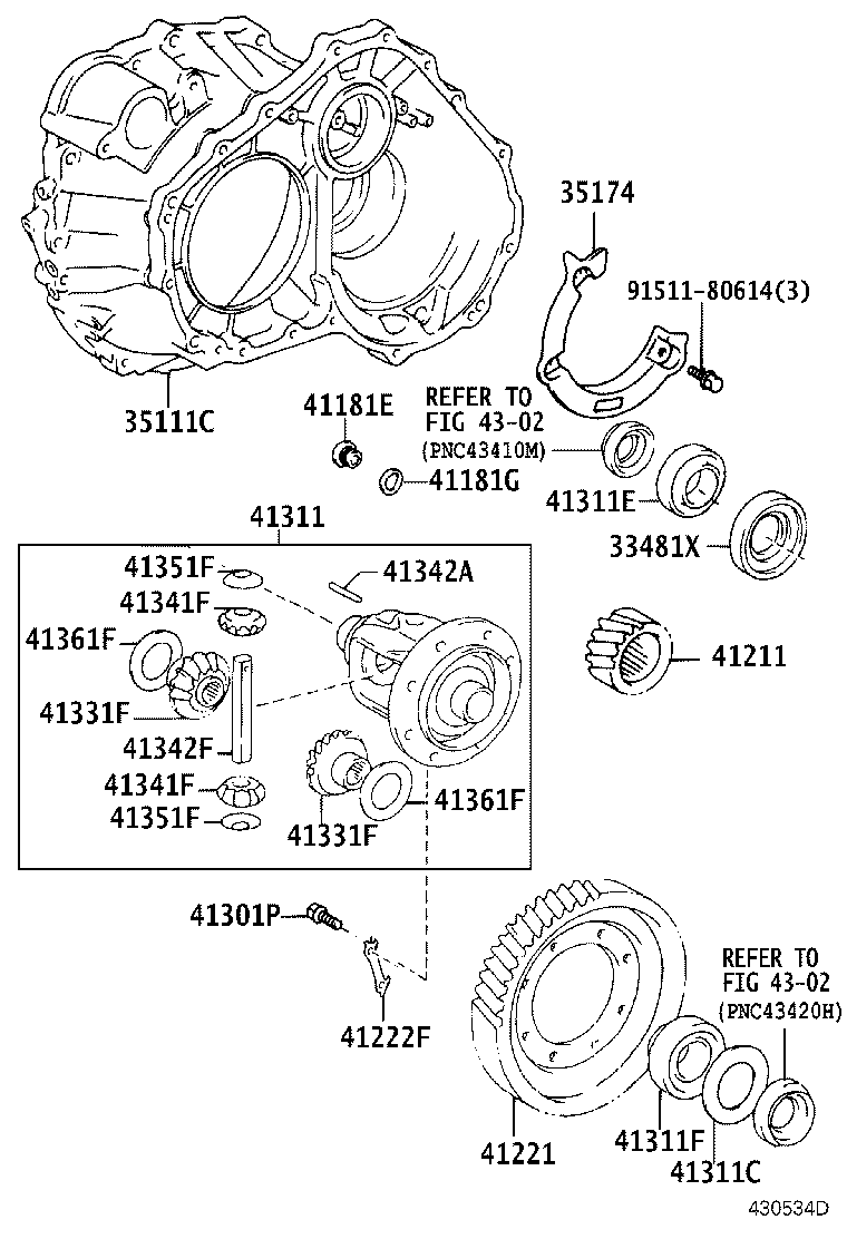 90564-49022 SHIM (FOR FRONT DIFFERENTIAL CASE REAR) product image