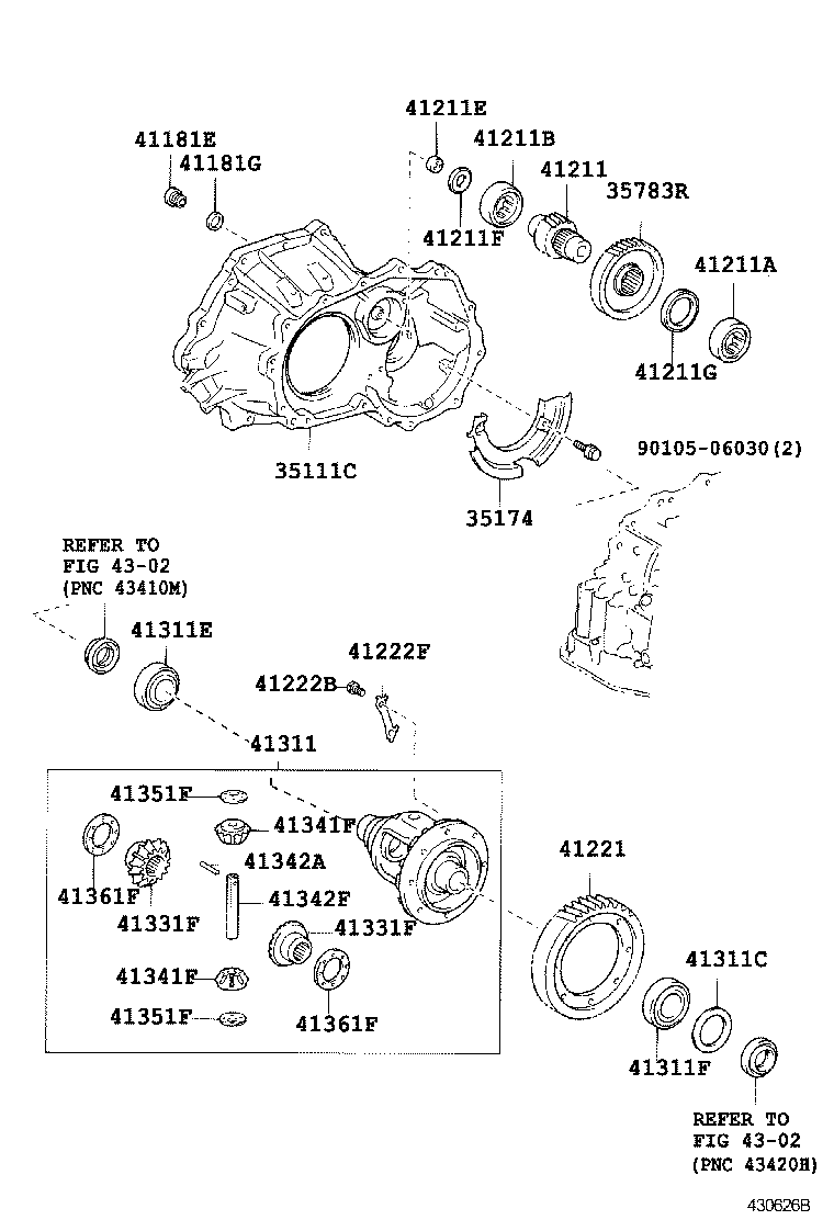 35174-32020 SEPARATOR, TRANSAXLE HOUSING OIL product image