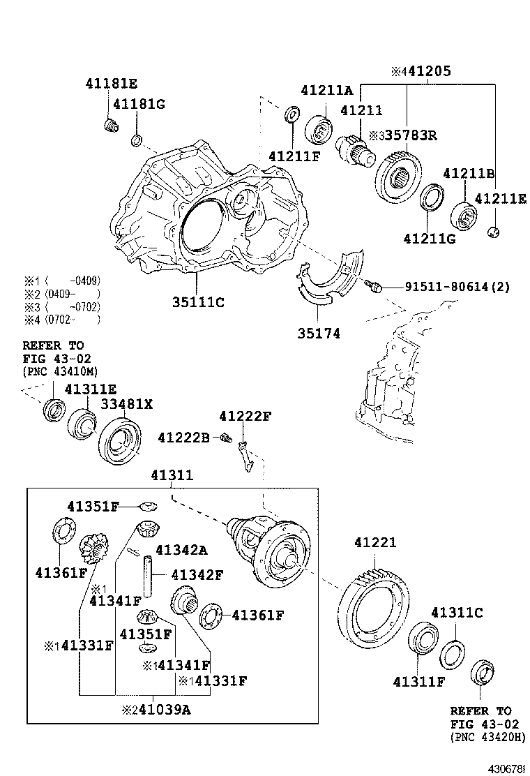 35105-12070 HOUSING, TRANSAXLE product image