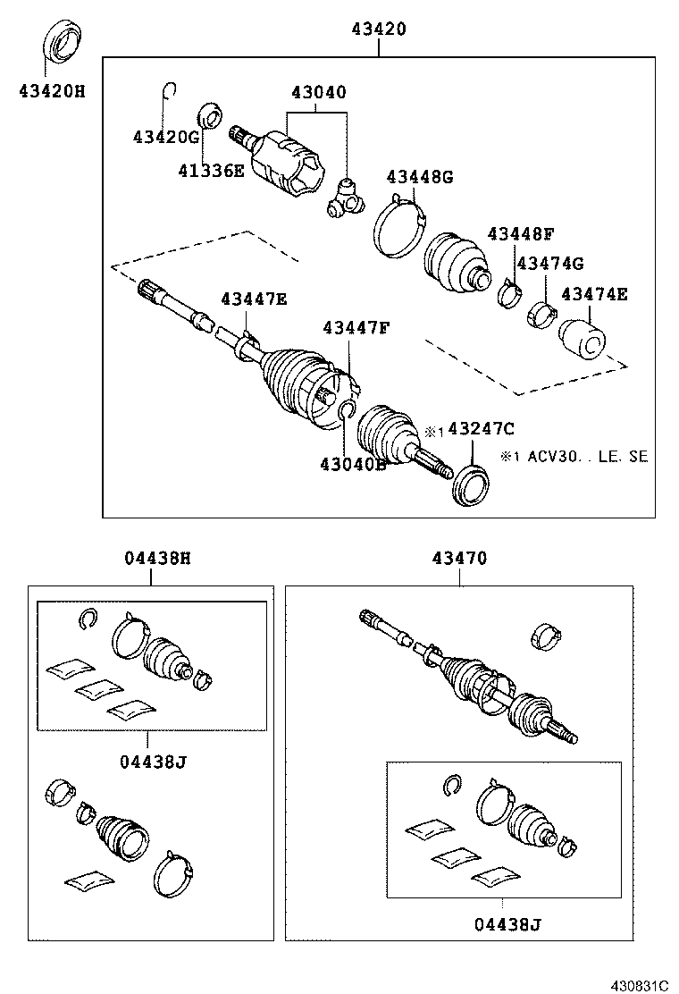 Thumbnail 2 for 43410-0W110