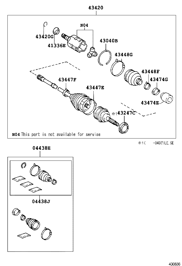 Thumbnail 2 for 04438-08020