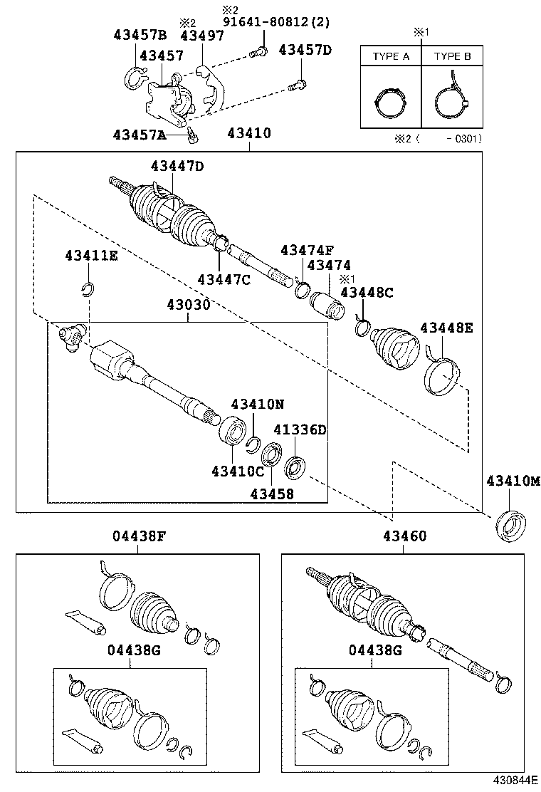 Toyota 90311-40027 OIL SEAL, FRONT DRIVE SHAFT, RH