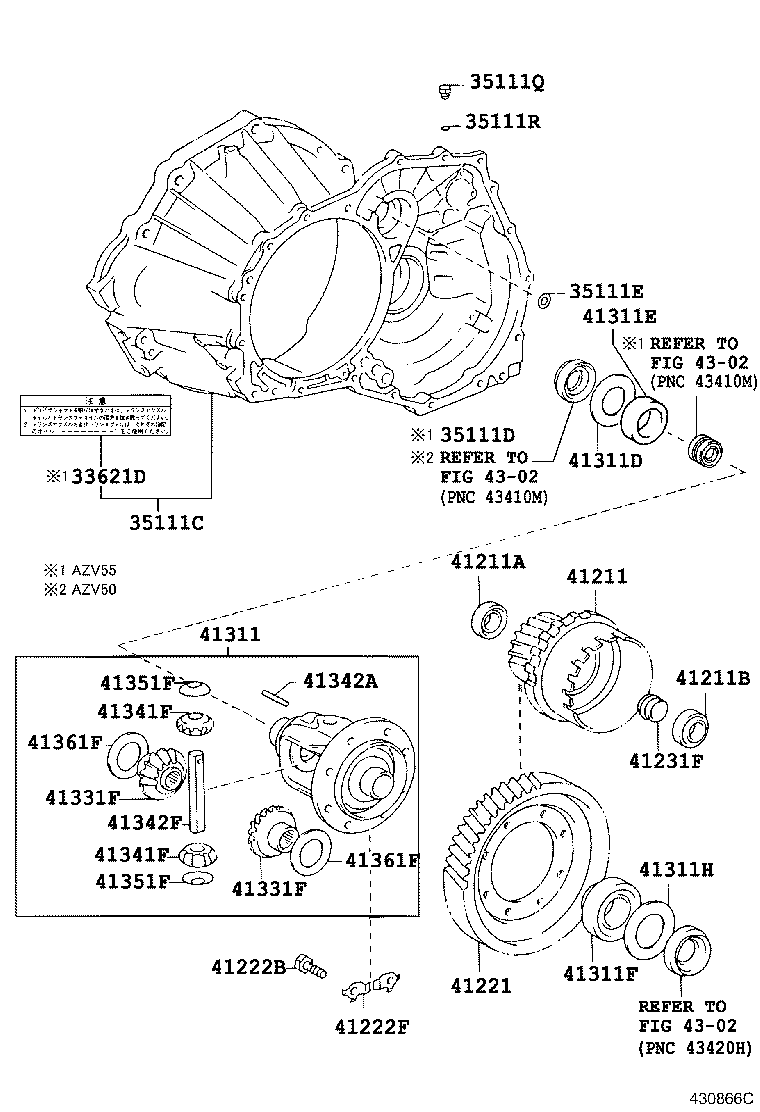 35174-32020 SEPARATOR, TRANSAXLE HOUSING OIL product image