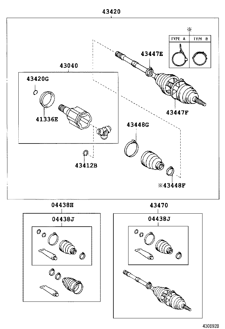 90105-10361 BOLT (FOR DRIVE SHAFT BEARING BRACKET SETTING NO.1) product image