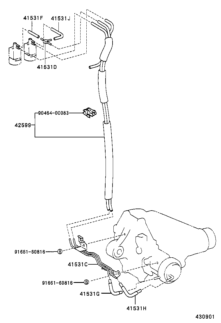 41110-35530 CARRIER ASSY, DIFFERENTIAL, FRONT product image