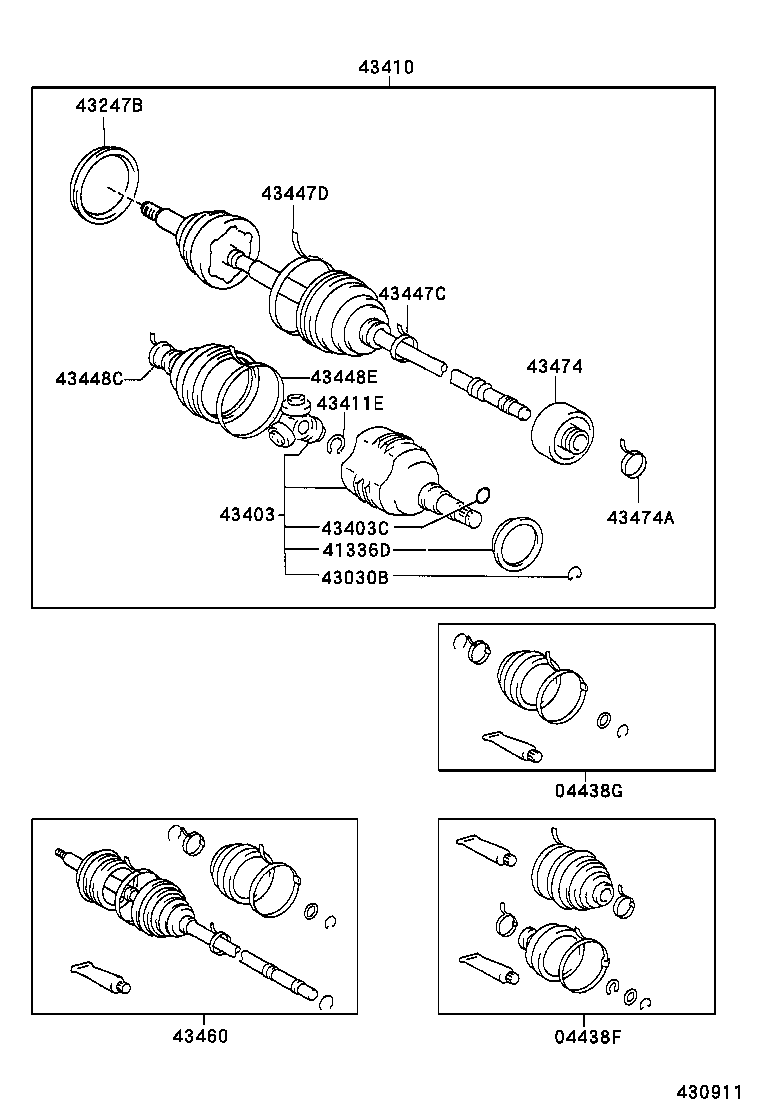 90105-10285 BOLT (FOR DRIVE SHAFT BEARING BRACKET SETTING NO.1) product image