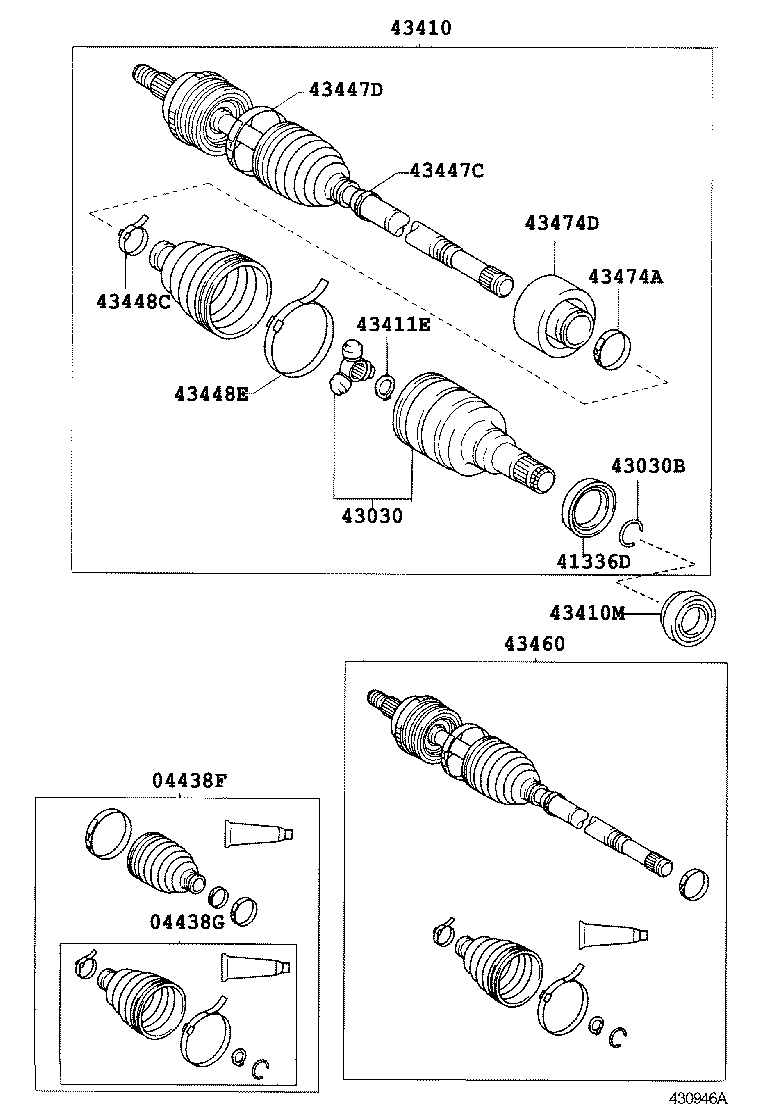 90901-19023 BOLT (FOR DRIVE SHAFT BEARING BRACKET SETTING NO.1) product image