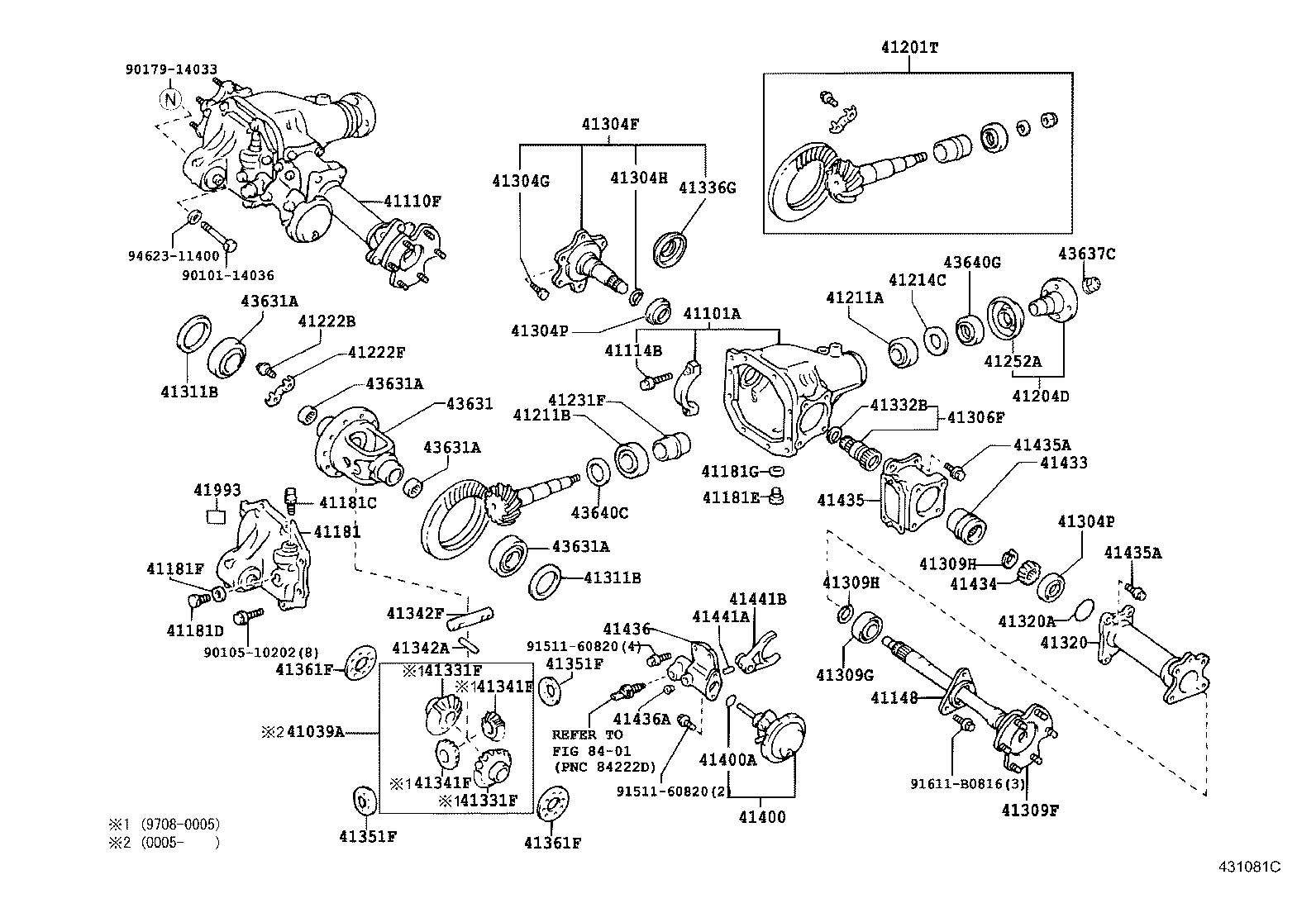 41110-3D310 CARRIER ASSY, DIFFERENTIAL, FRONT product image