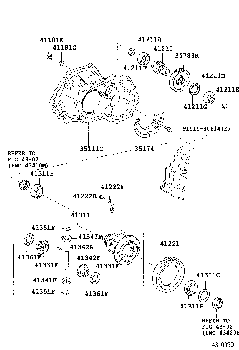 35105-44020 HOUSING, TRANSAXLE product image