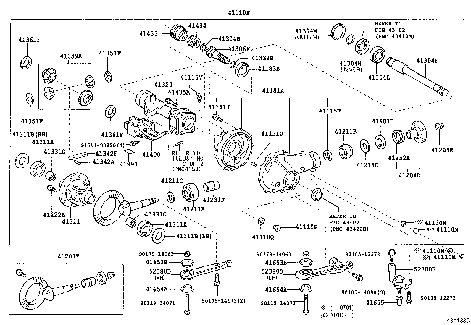41337-35040 SHAFT SUB-ASSY, DIFFERENTIAL SIDE GEAR, RH product image