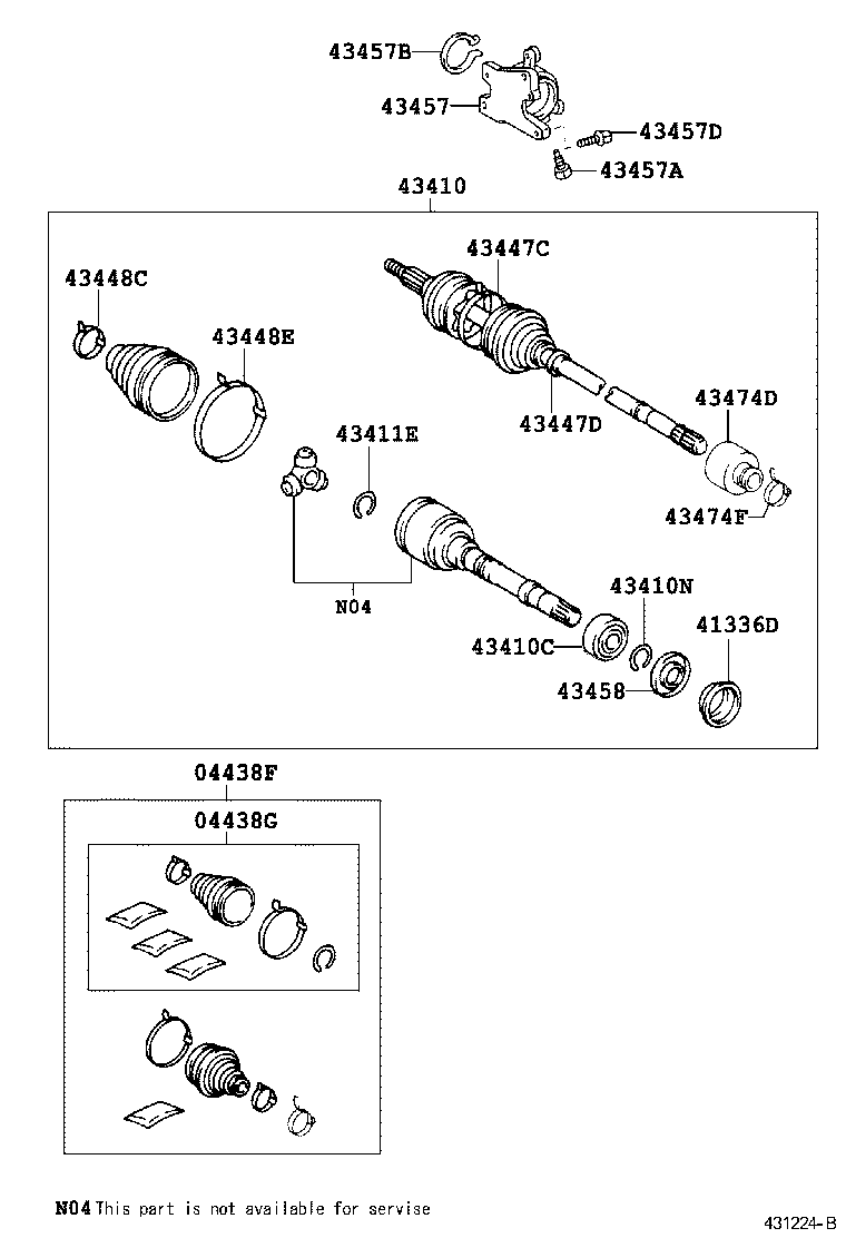 Thumbnail 3 for 43410-06460