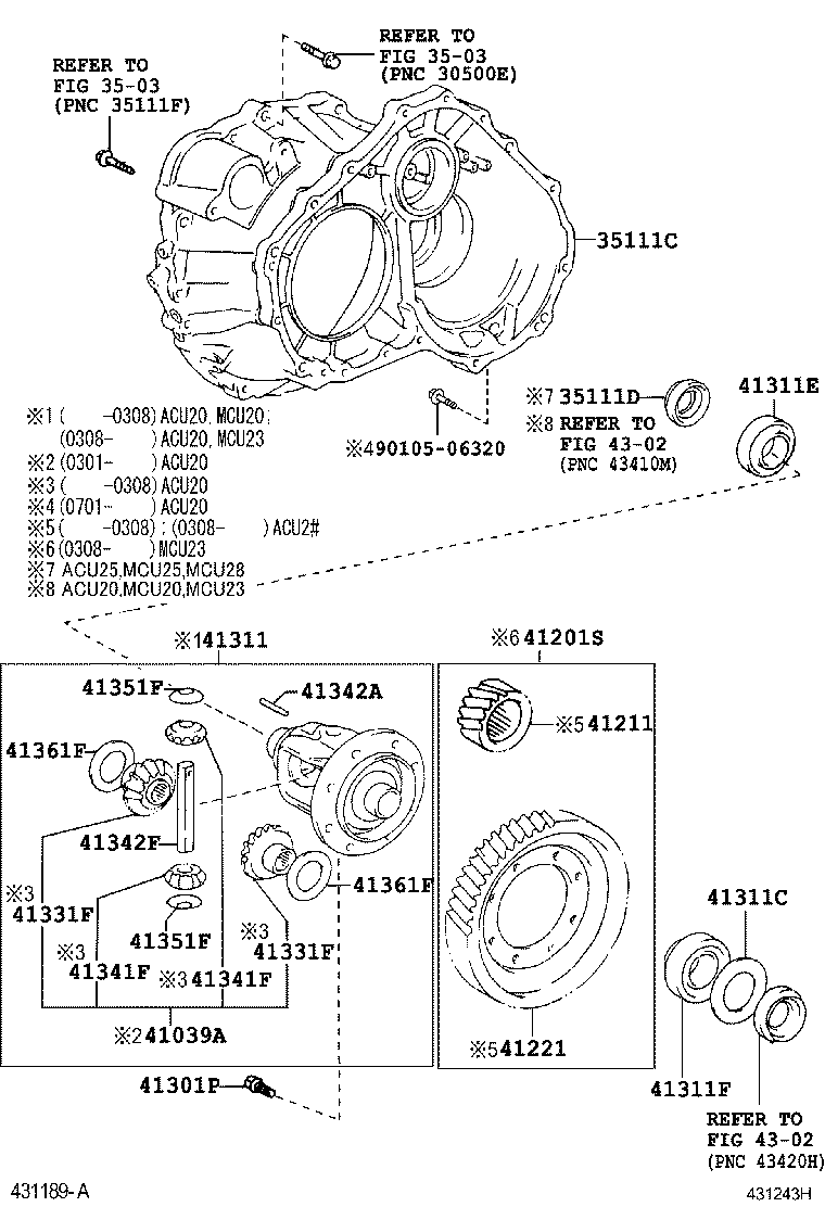 Toyota 90080-10371 SCREW(FOR FRONT DIFFERENTIAL CASE)