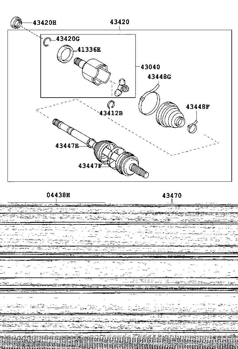 90109-10180 BOLT (FOR DRIVE SHAFT BEARING BRACKET SETTING NO.1) product image