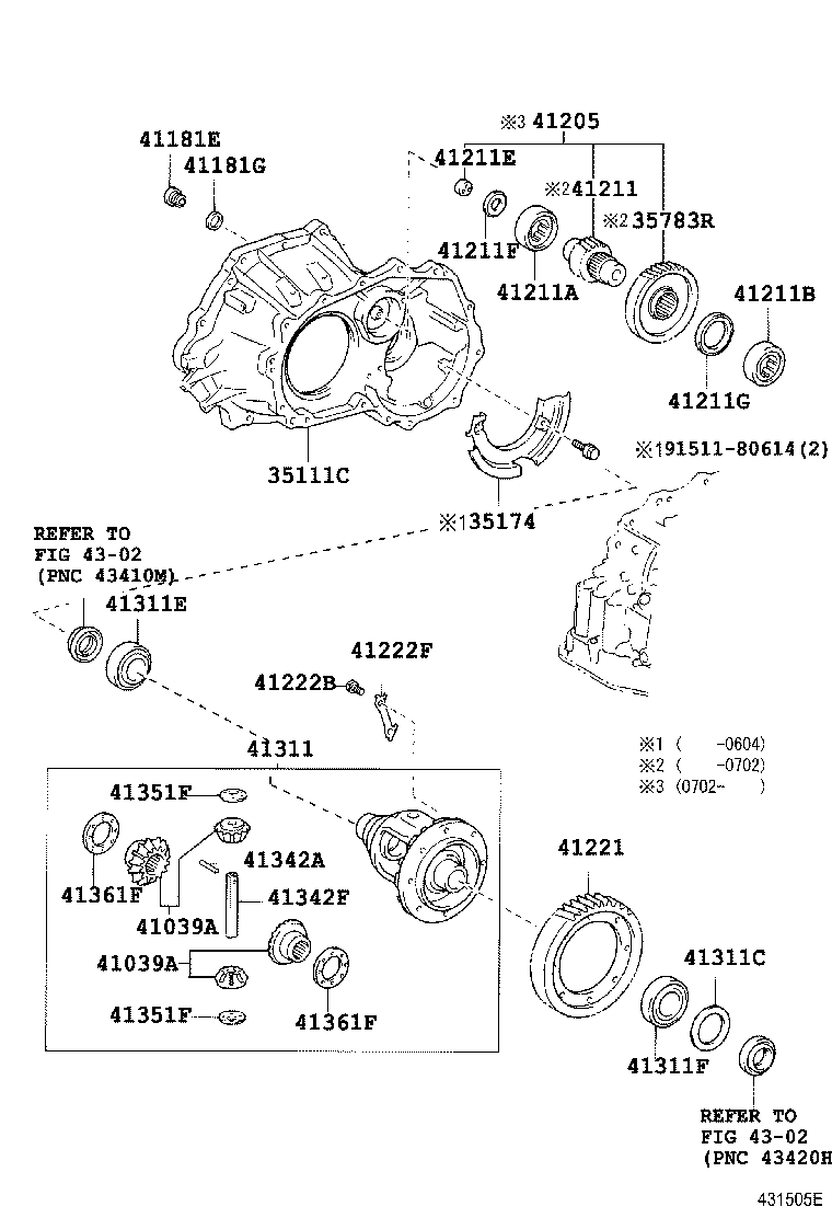 35105-44020 HOUSING, TRANSAXLE product image