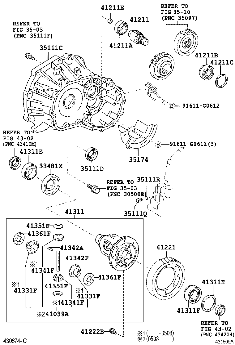 35105-12070 HOUSING, TRANSAXLE product image