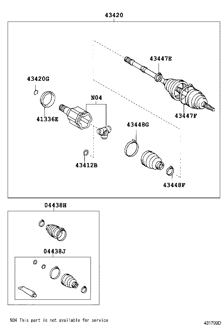 Thumbnail 3 for 43410-06580