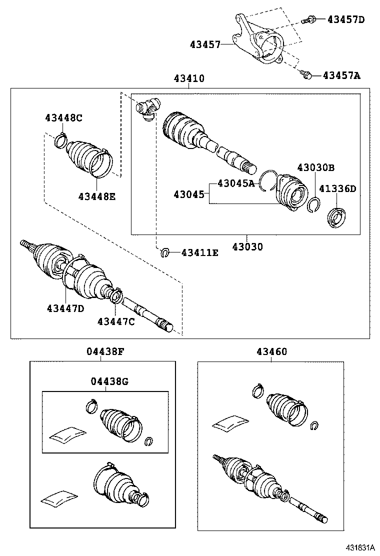 42345-12100 CLAMP (FOR DRIVE SHAFT DAMPER SETTING) product image