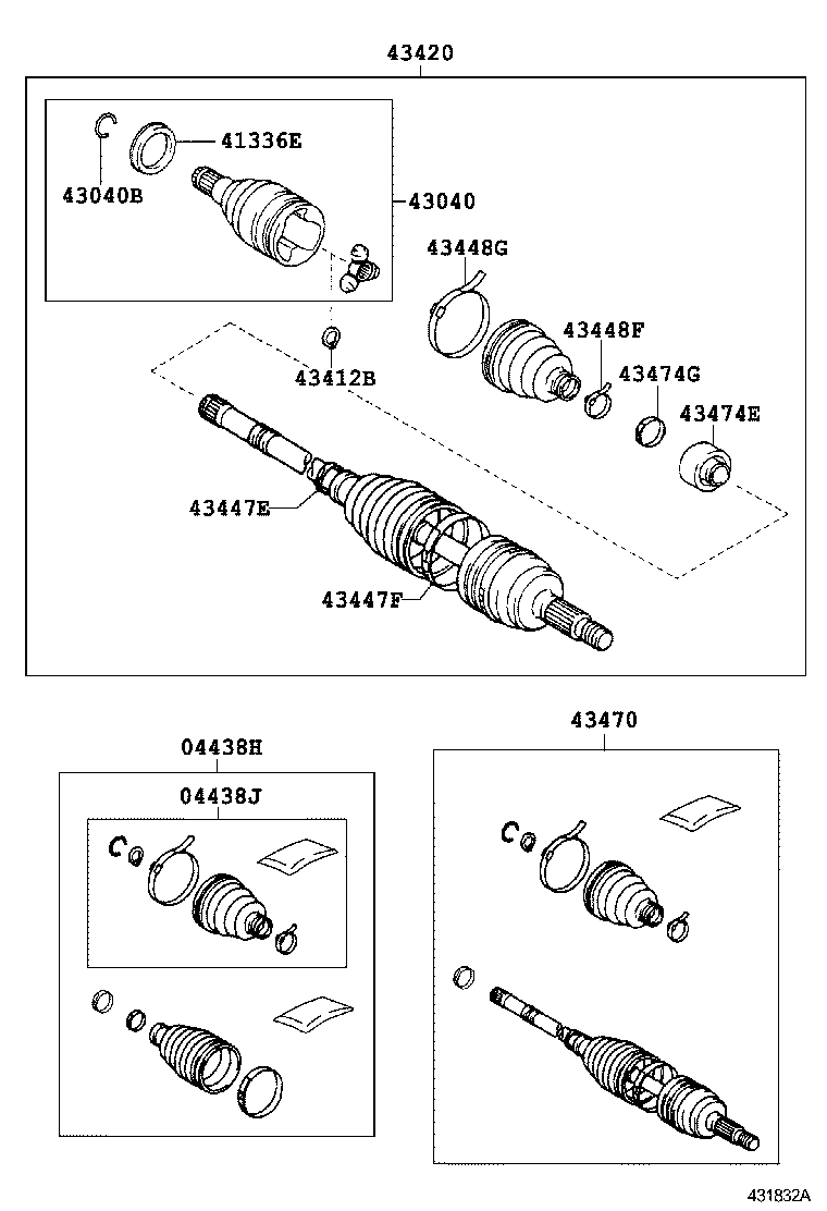 42345-12100 CLAMP (FOR DRIVE SHAFT DAMPER SETTING) product image