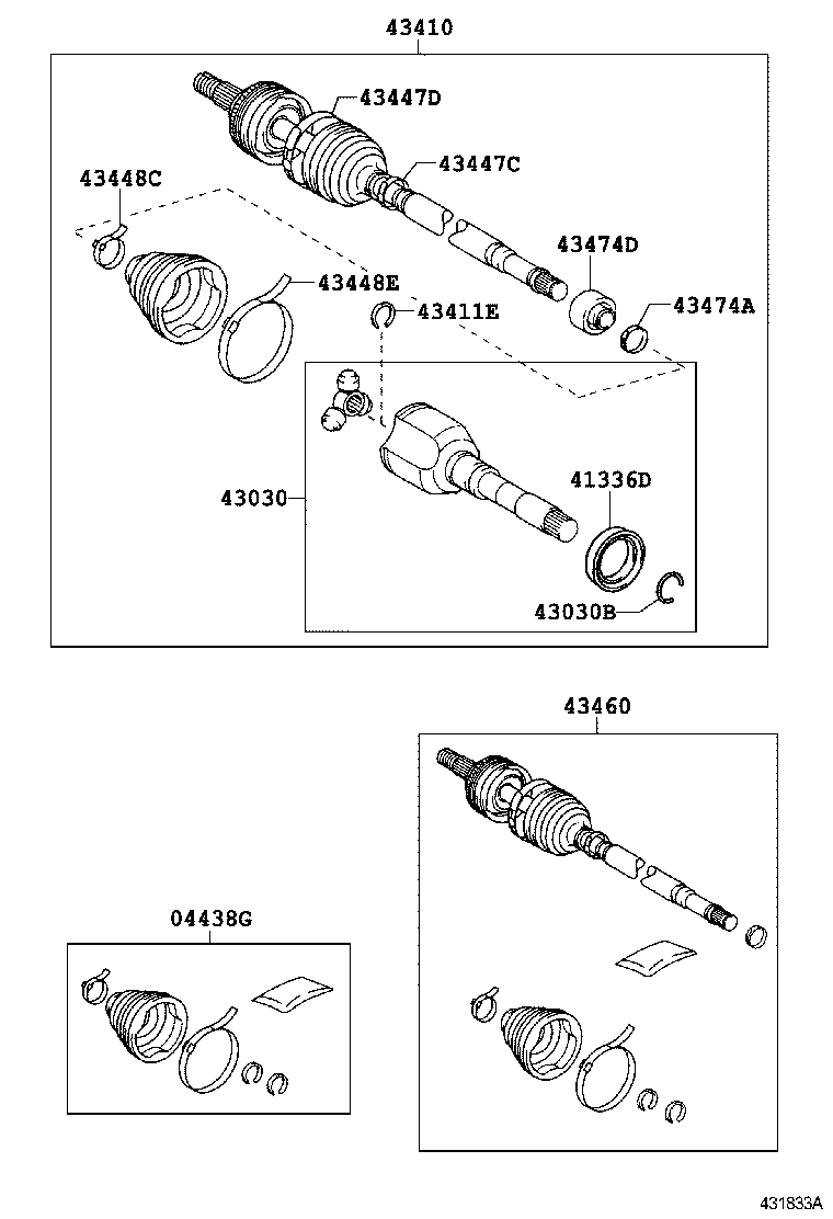 42345-12100 CLAMP (FOR DRIVE SHAFT DAMPER SETTING) product image