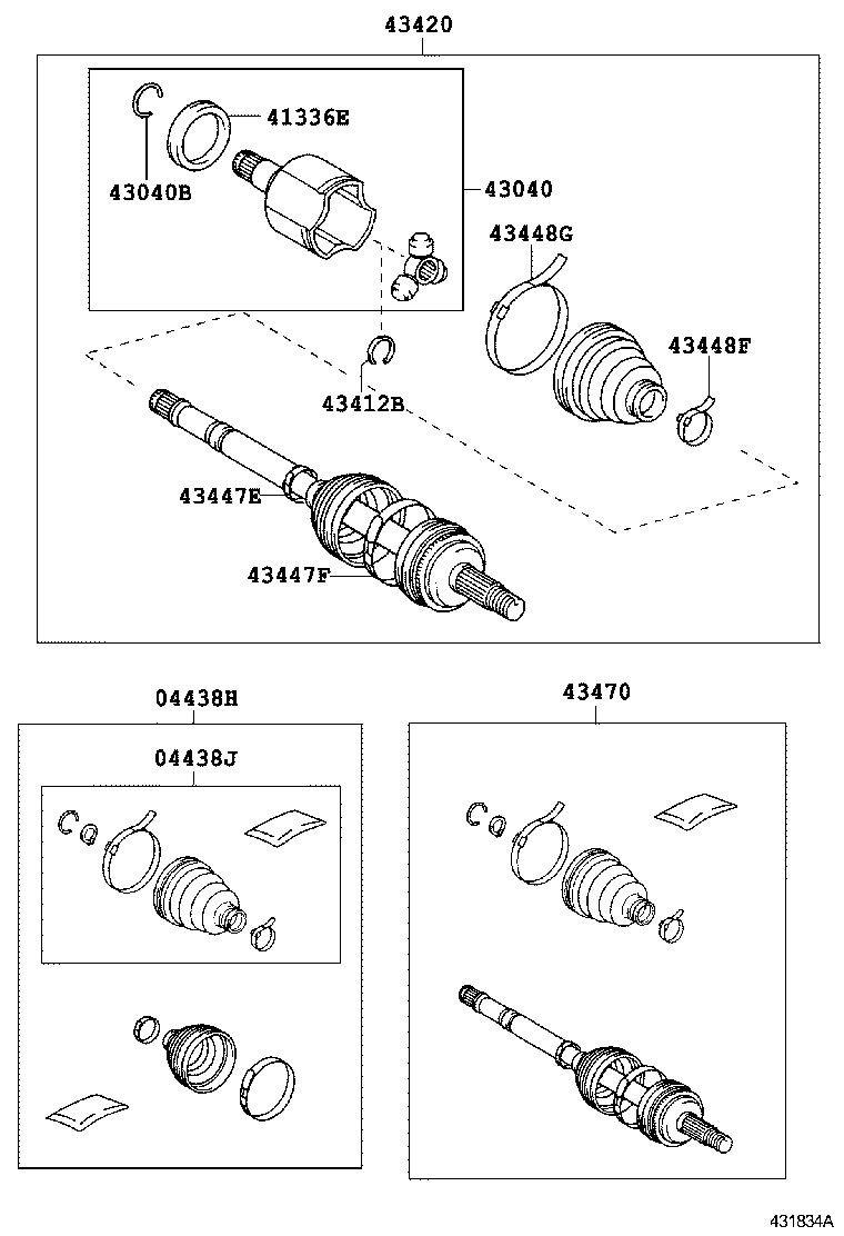 42345-12100 CLAMP (FOR DRIVE SHAFT DAMPER SETTING) product image
