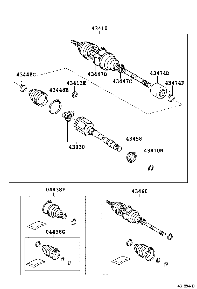 Thumbnail 2 for 43410-0W210