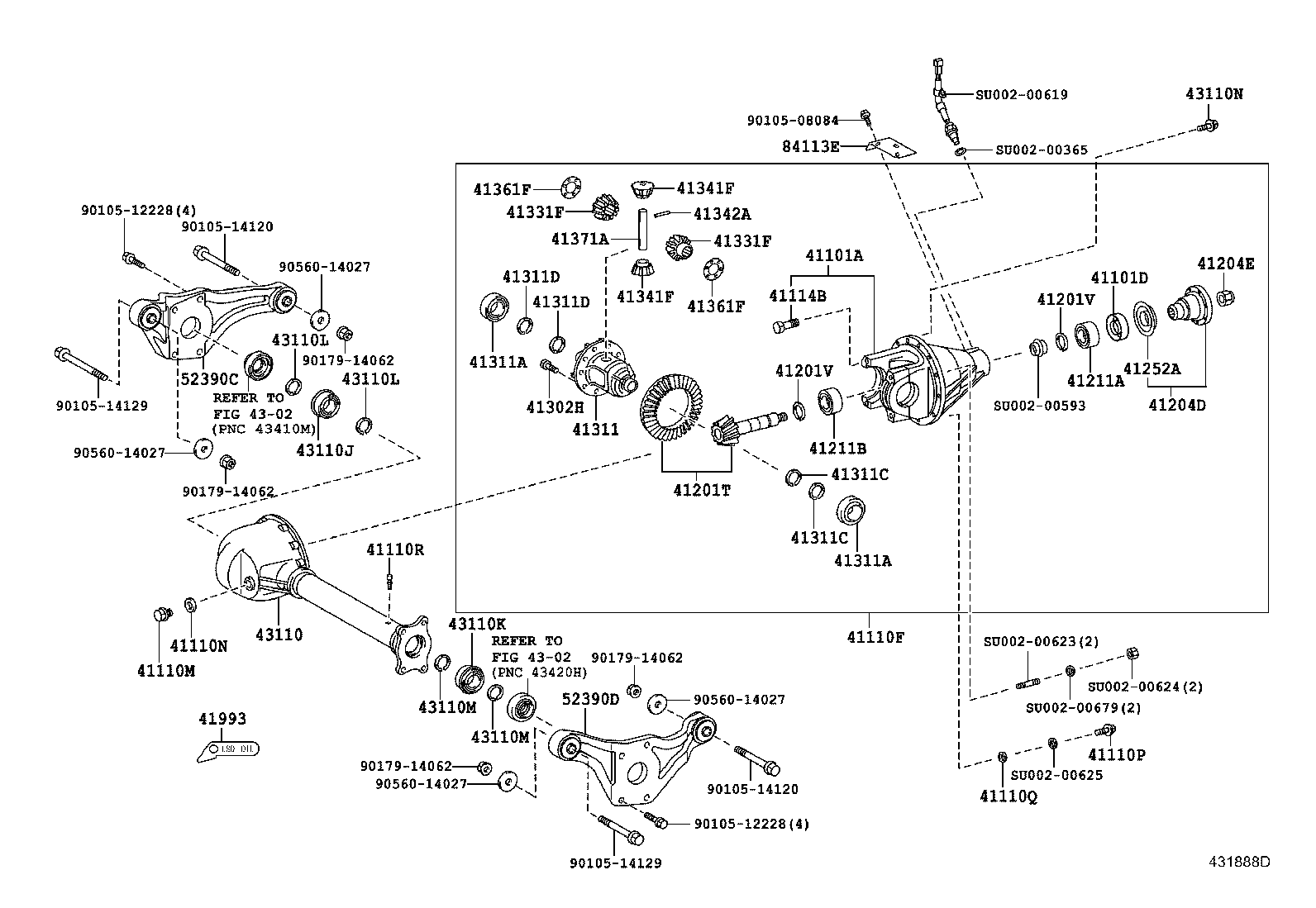 33019-37020 PLUG, BREATHER (FOR FRONT DIFFERENTIAL) product image