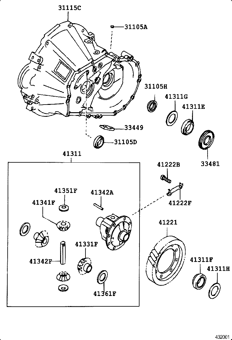 33449-32020 MAGNET, TRANSMISSION product image