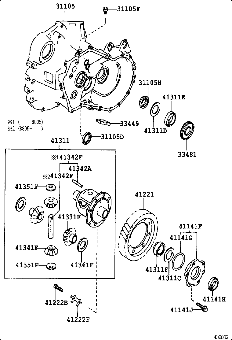 33449-32020 MAGNET, TRANSMISSION product image