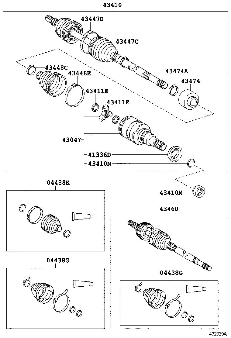 42345-12070 CLAMP, NO.2 (FOR FRONT AXLE OUTBOARD JOINT BOOT RH) product image