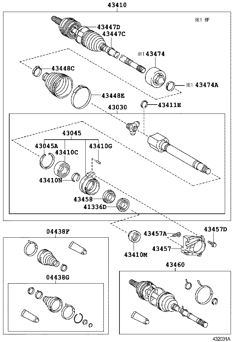 42345-12070 CLAMP, NO.2 (FOR FRONT AXLE OUTBOARD JOINT BOOT RH) product image