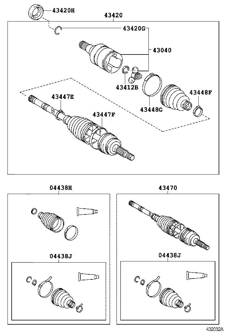 42345-12070 CLAMP, NO.2 (FOR FRONT AXLE OUTBOARD JOINT BOOT RH) product image
