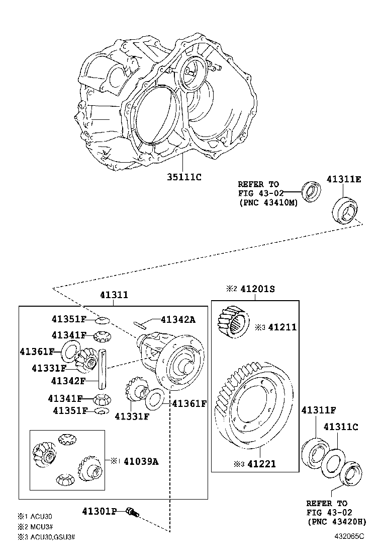 35105-42014 HOUSING, TRANSAXLE product image
