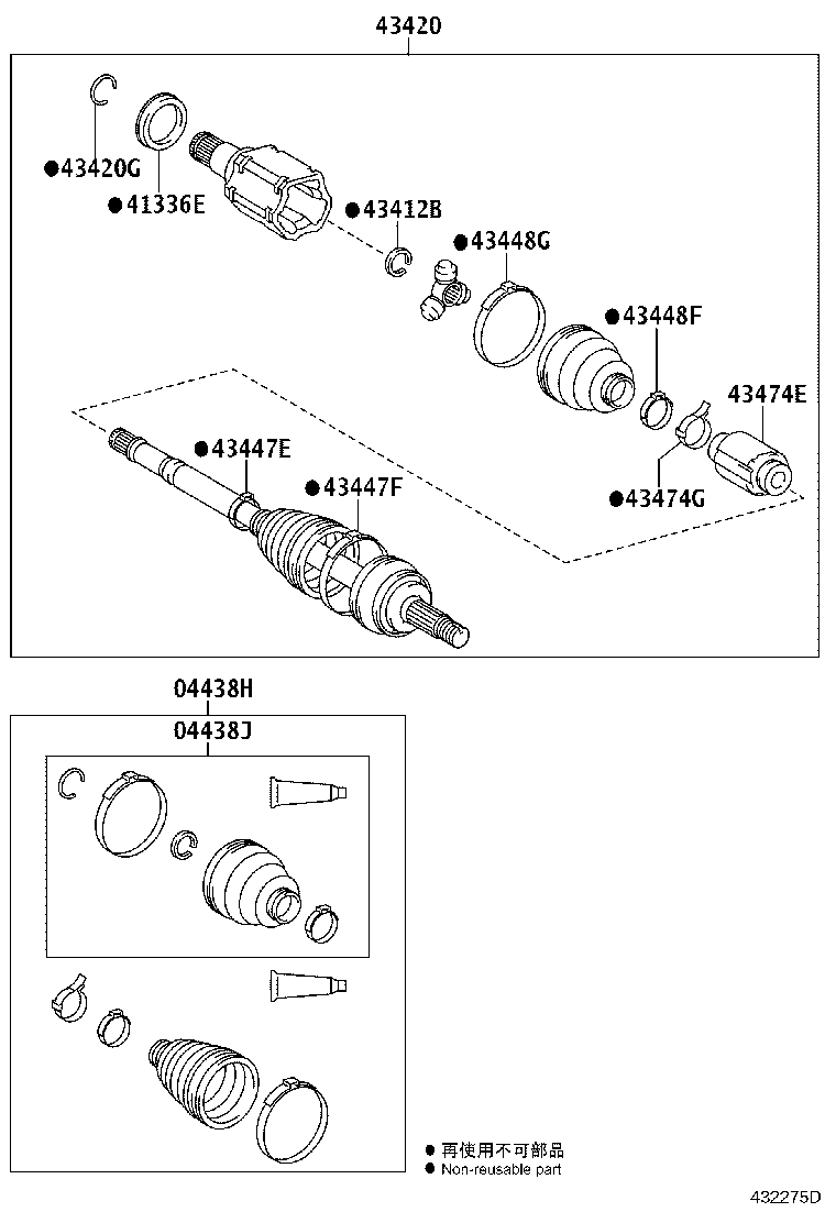 Thumbnail 4 for 43410-0E080