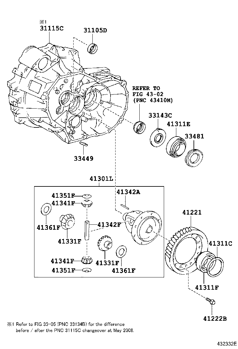90564-56103 SHIM (FOR FRONT DIFFERENTIAL CASE REAR) product image