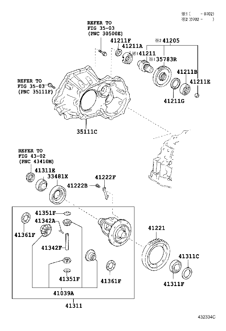 41221-52270 GEAR, FRONT DIFFERENTIAL RING product image