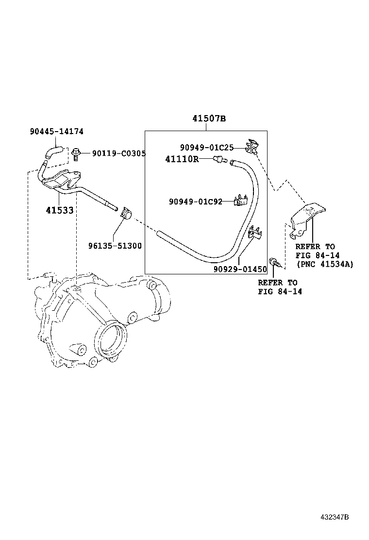 41201-80793 FINAL GEAR KIT, DIFFERENTIAL, FRONT product image